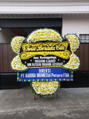 Papan Bunga Duka di Wowawanggu