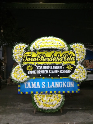 Papan Bunga Duka di Wowawanggu
