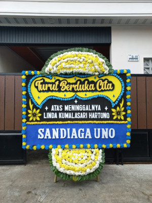 Papan Bunga Duka di Wowawanggu