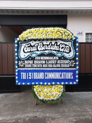 Papan Bunga Duka di Wowawanggu